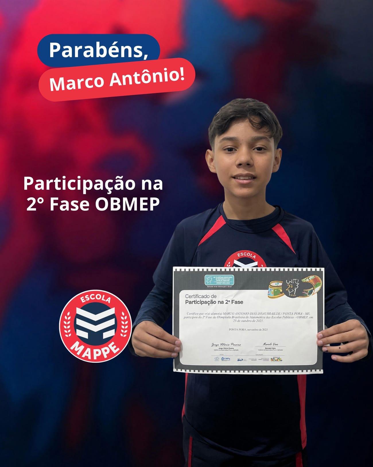 Medalhistas OBMEP — orgulho na Matemática — 11