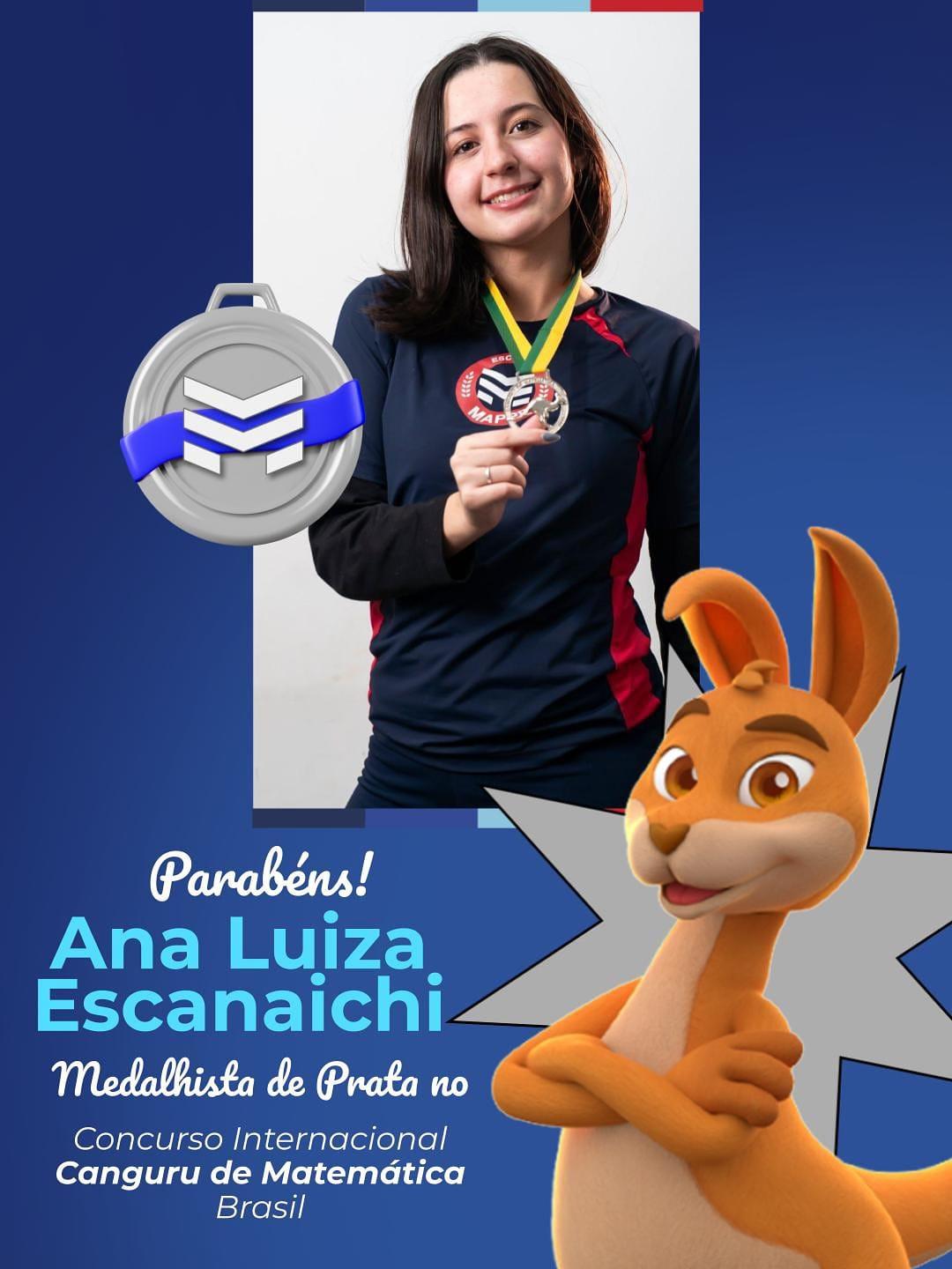 Medalhistas OBMEP — orgulho na Matemática — 14