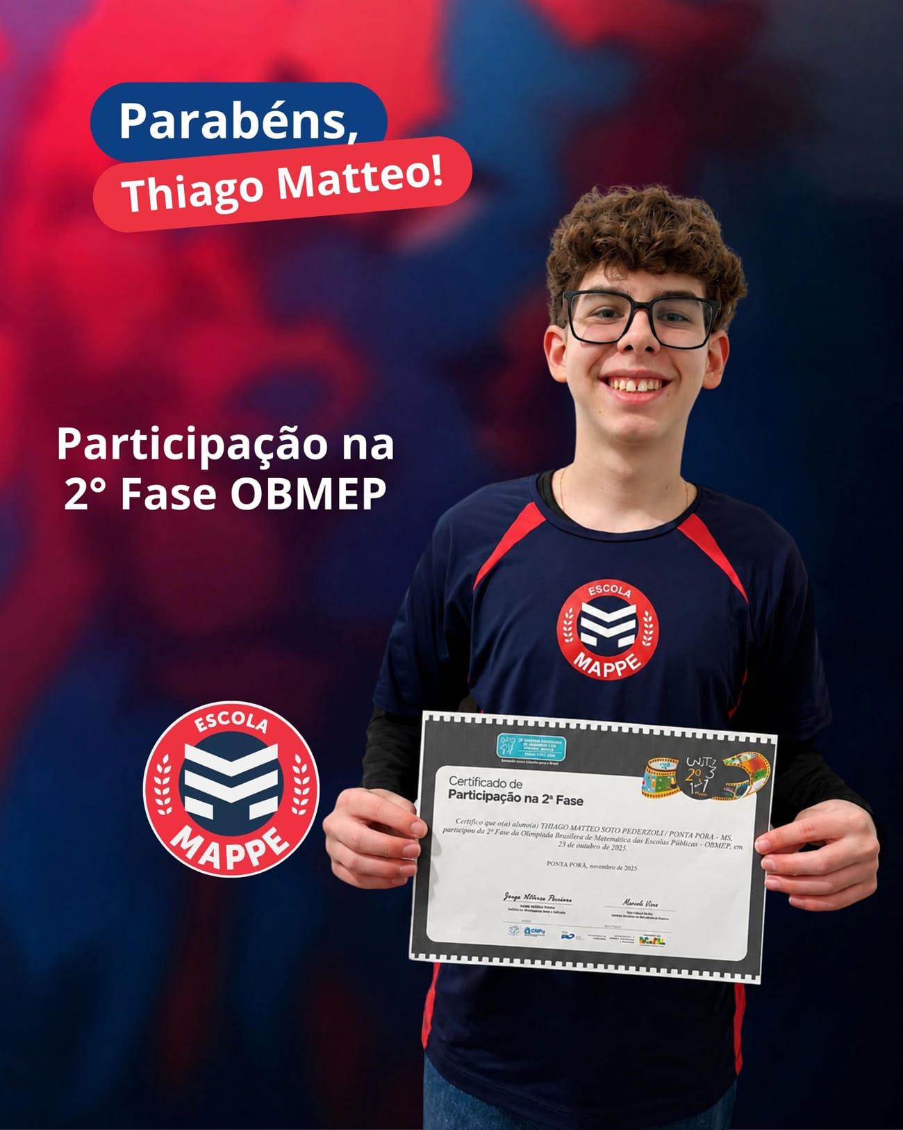 Medalhistas OBMEP — orgulho na Matemática — 3