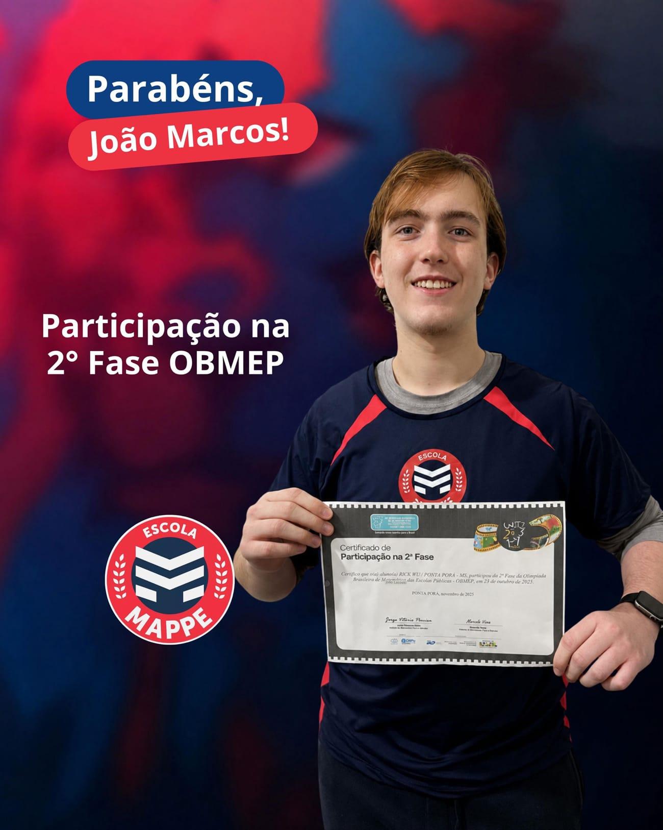 Medalhistas OBMEP — orgulho na Matemática — 4