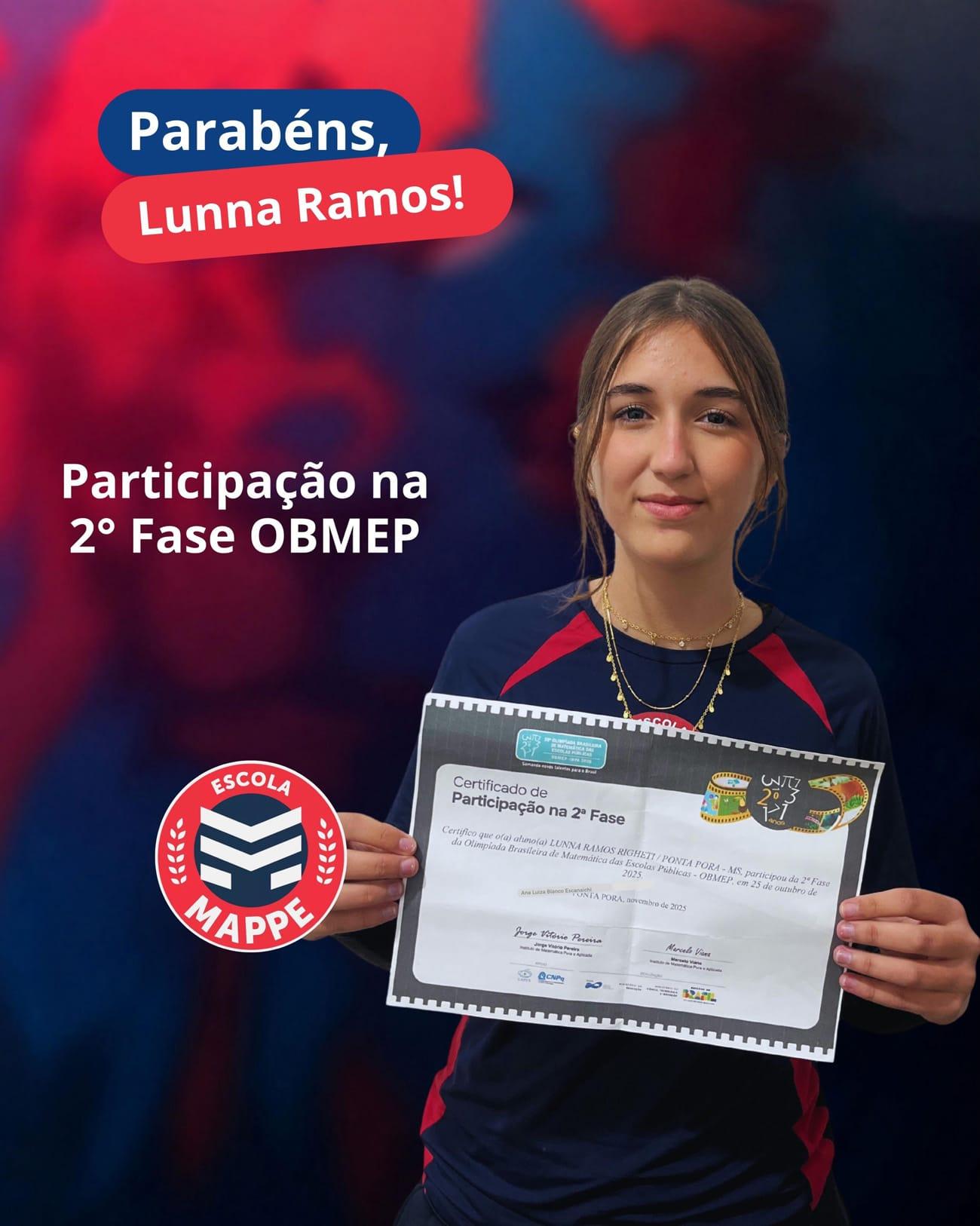 Medalhistas OBMEP — orgulho na Matemática — 7