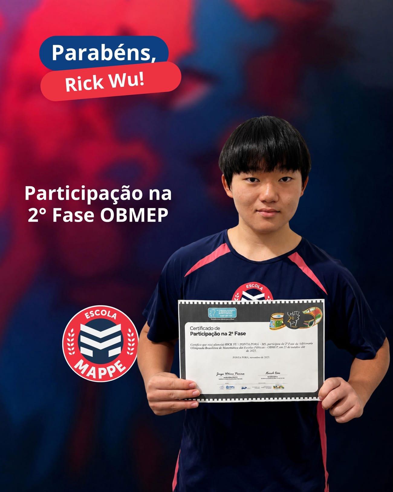 Medalhistas OBMEP — orgulho na Matemática — 9